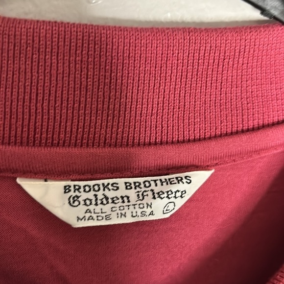 Brooks brothers soft red long sleeve polo shirt men’s casual size large - Picture 3 of 4